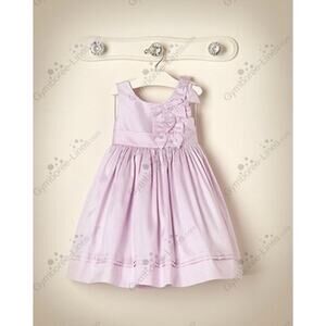 Janie and Jack special occasion Bow Bodice Silk Dress